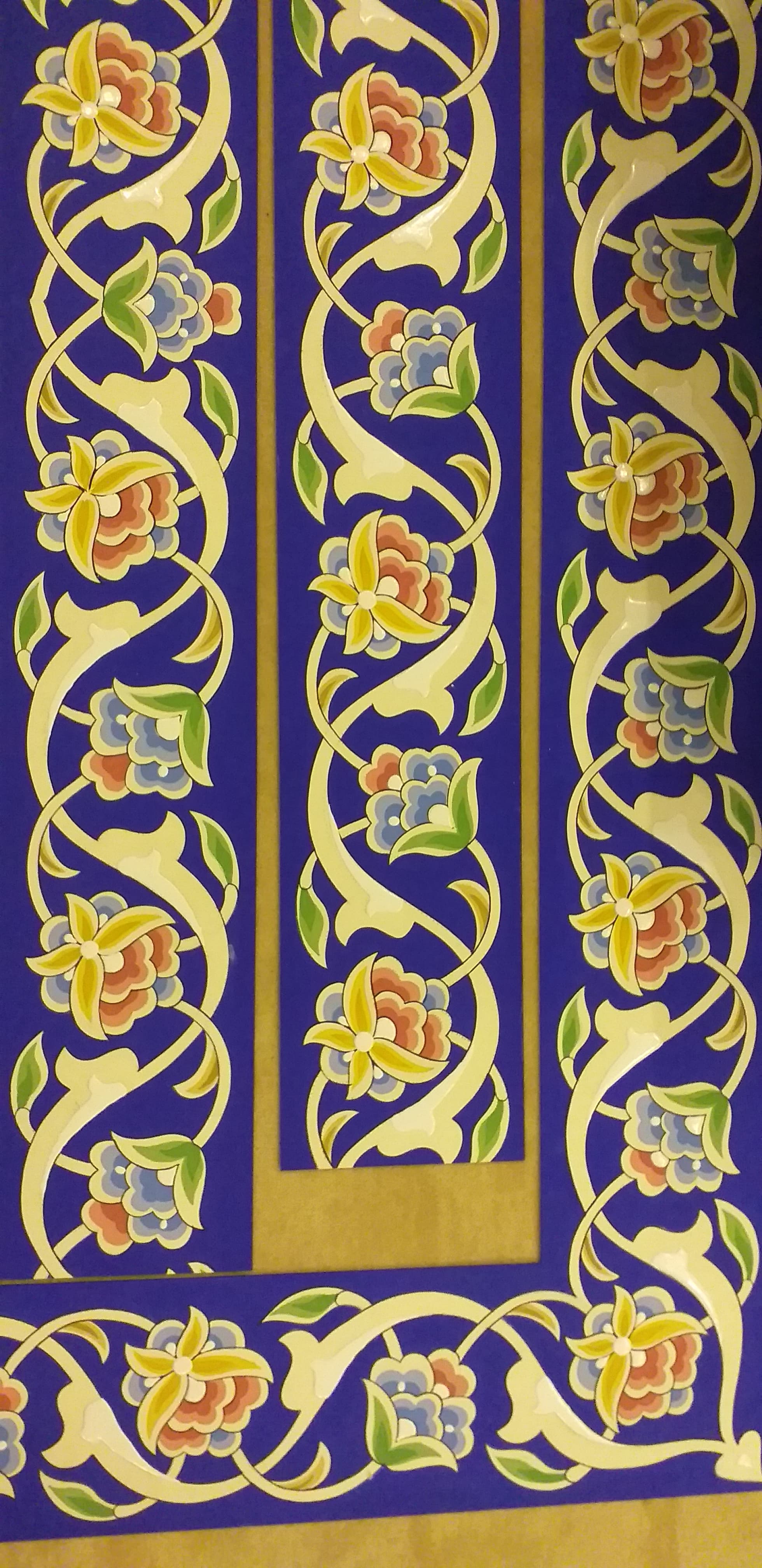 Cami Kalem İşi Uygulamaları